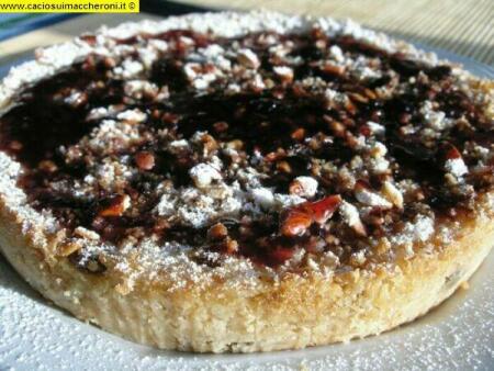 Tarta de arroz con pasas